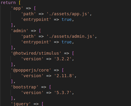 Utiliser différents entrypoints sur son site Symfony