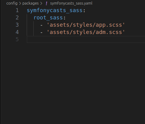 Utiliser plusieurs fichiers Sass dans son application Symfony