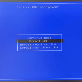 Configuration du Secure Boot pour VirtualBox