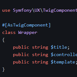 Créer un composant Twig avec Symfony UX