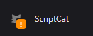 Logo indiquant le manque d'autorisation pour les user scripts